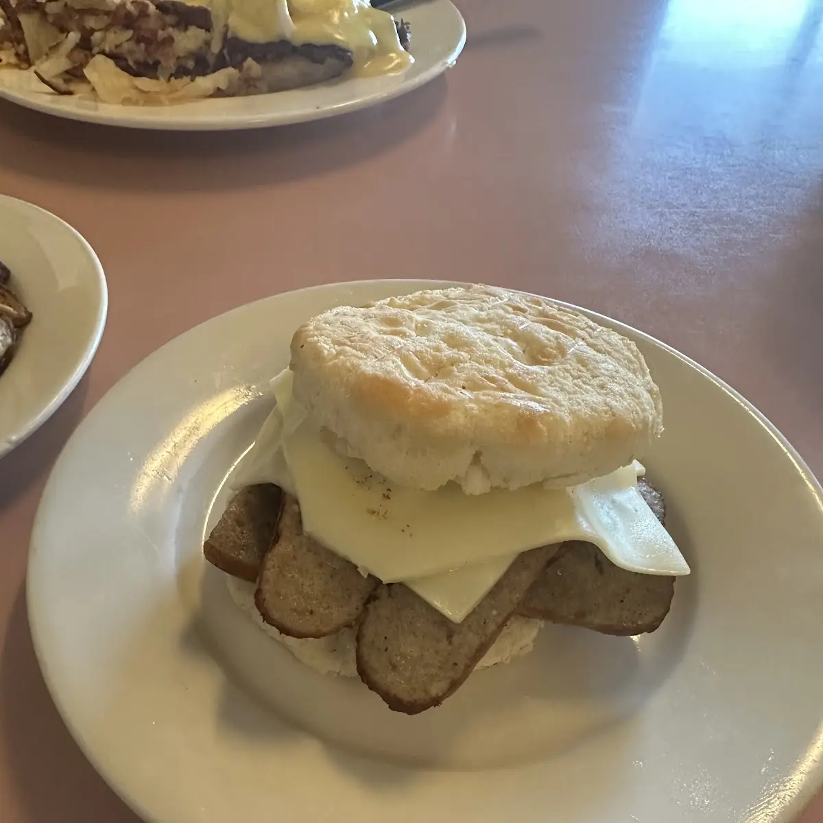 Sausage and Cheese Biscuit