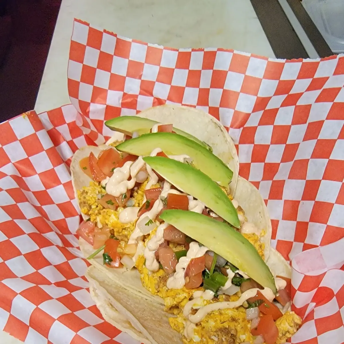 Chorizo Breakfast Tacos