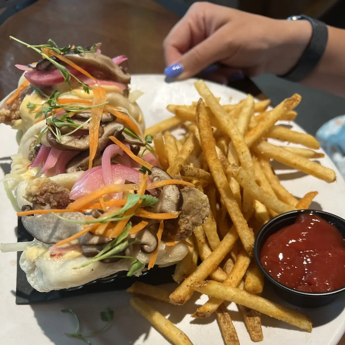 Chicken Bao Buns