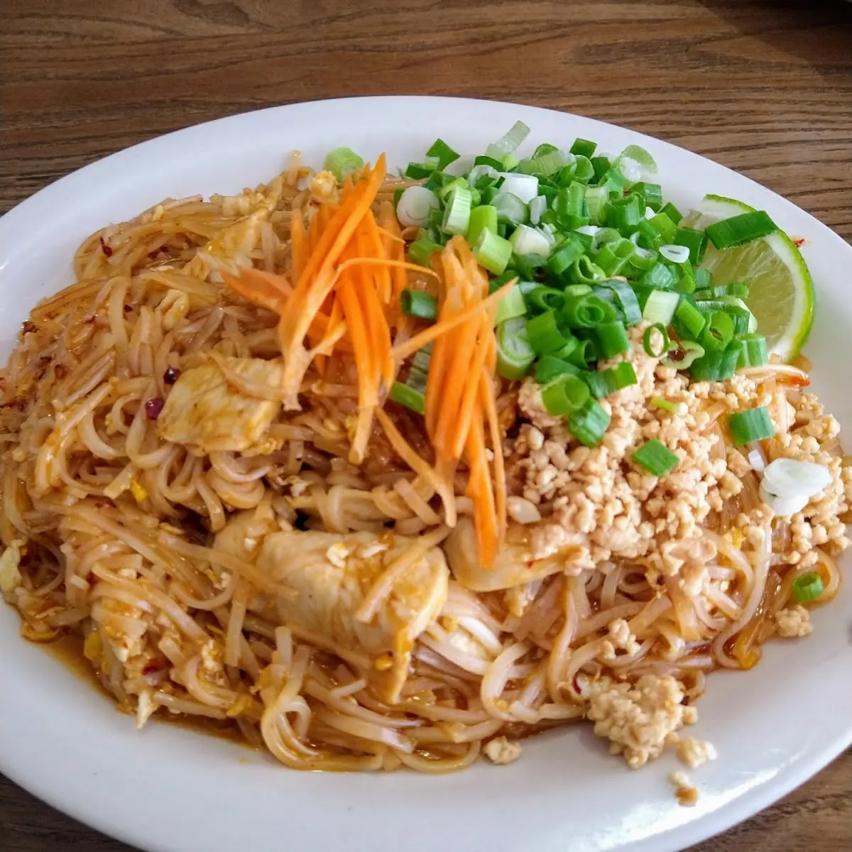 Pad Thai with Chicken