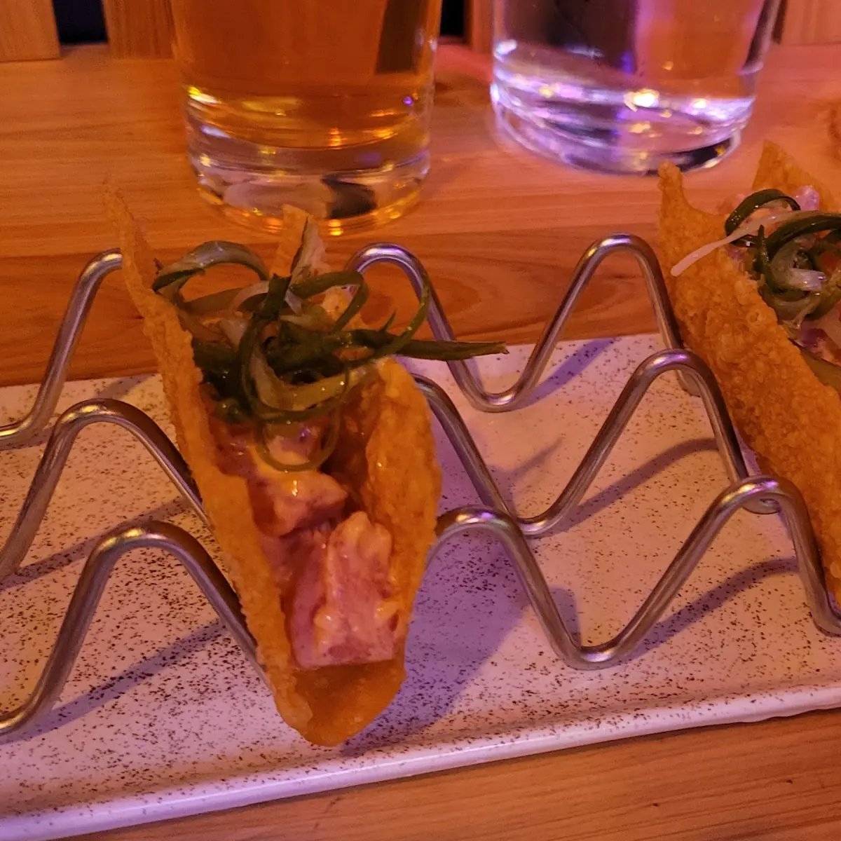 Spicy Tuna Tacos