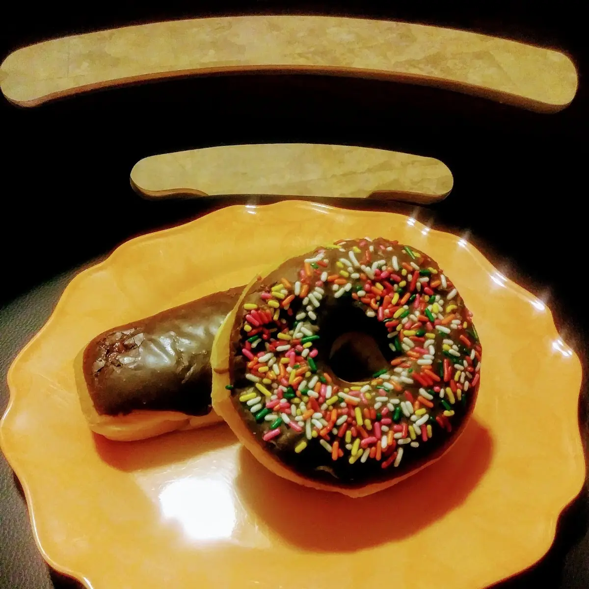 Sprinkles and Chocolate Long John