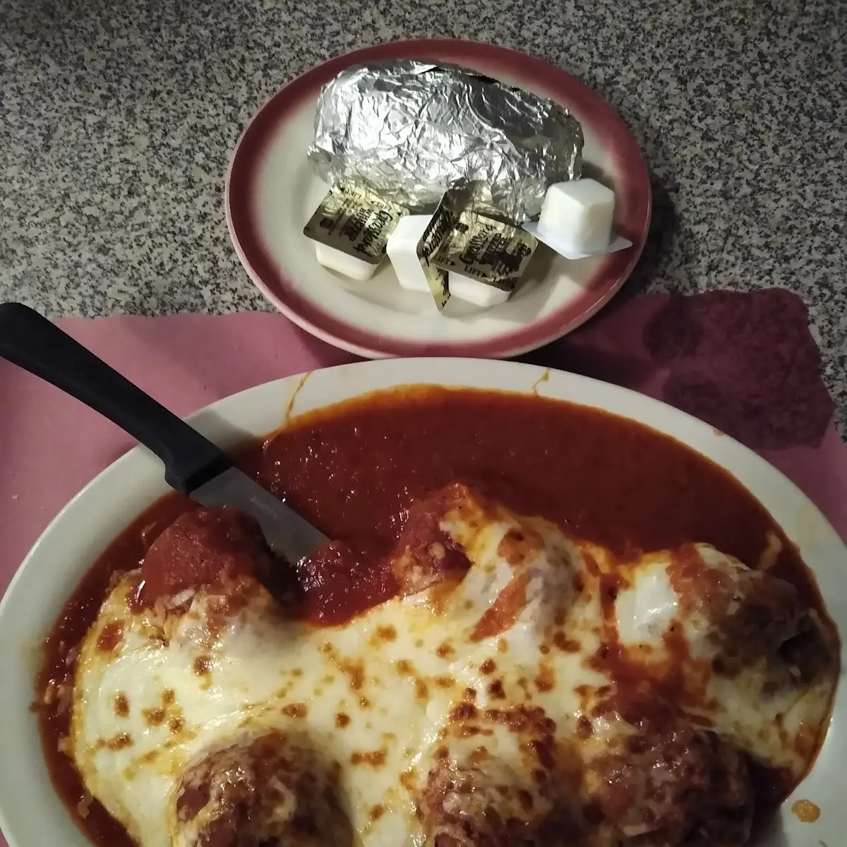 Meatball Parm Plate