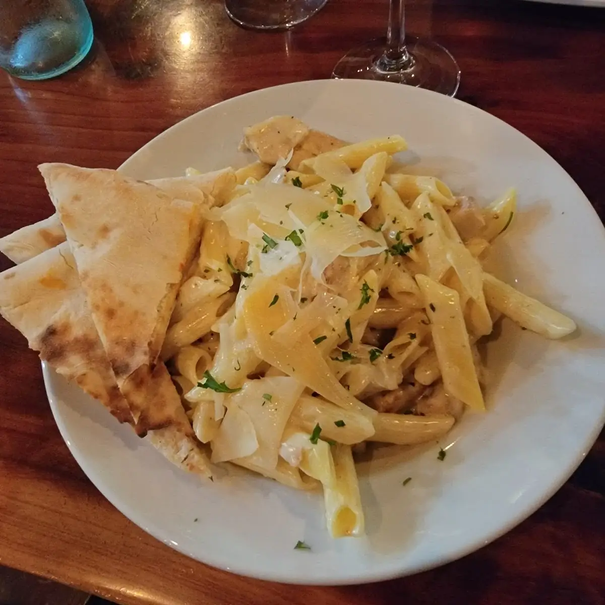 Chicken Penne Alfredo Pasta