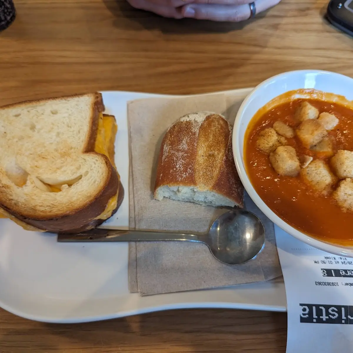 Tomato Soup and Sandwich