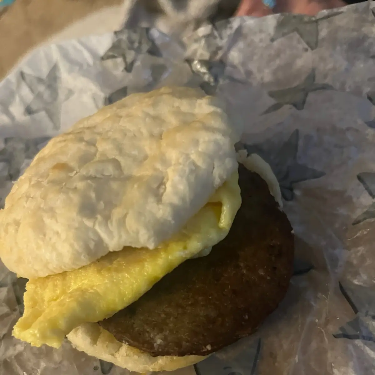 Sausage & Egg Biscuit