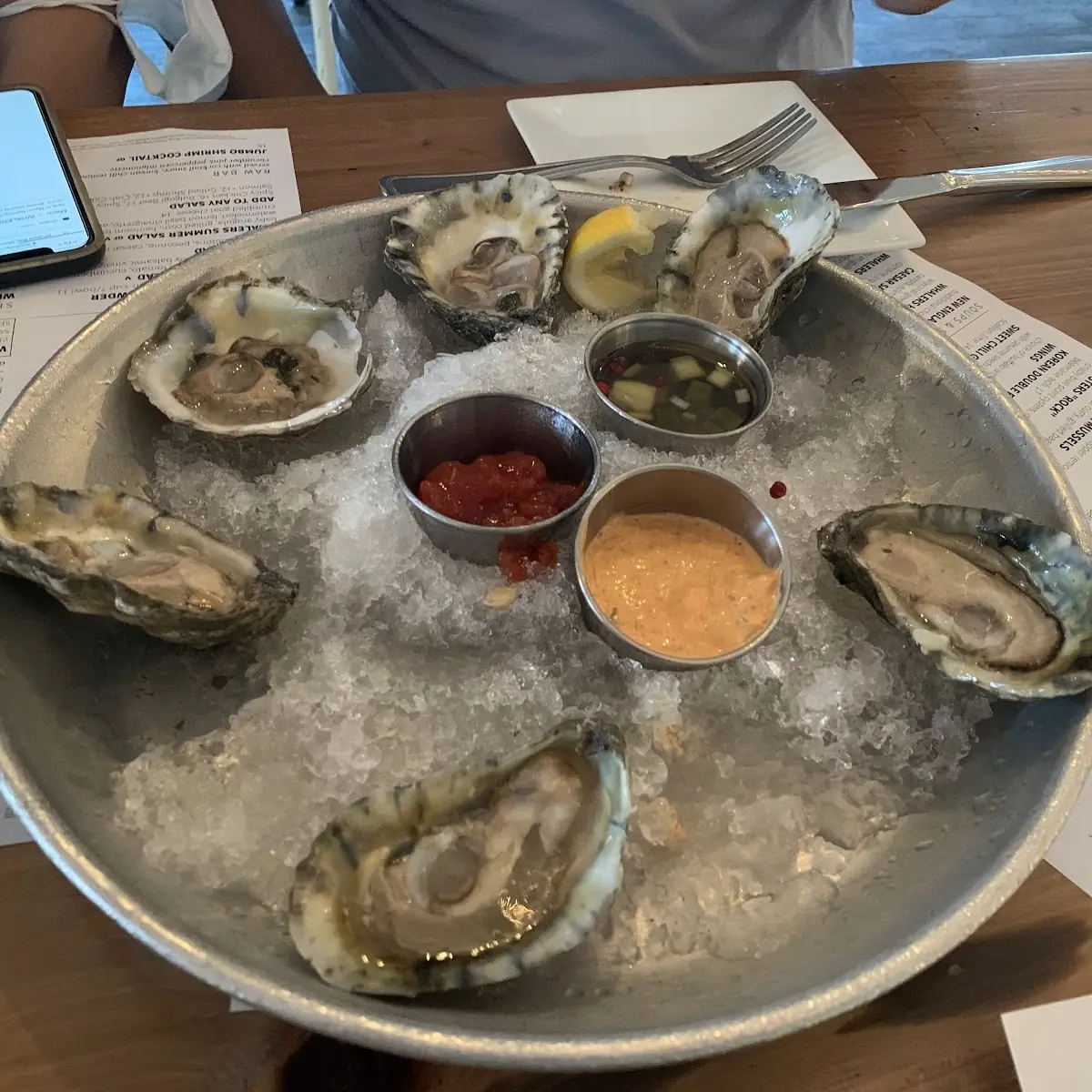Blue Point Oysters