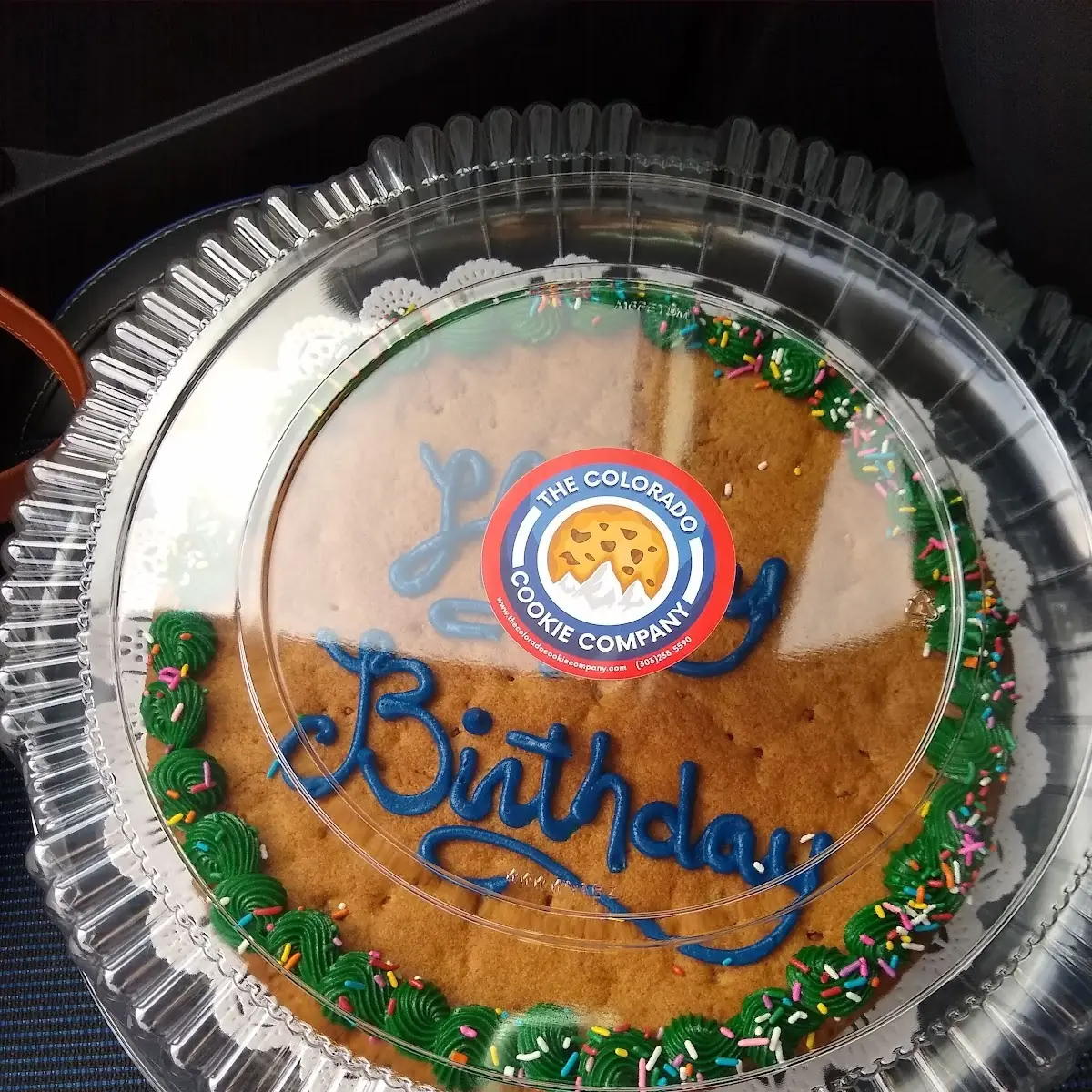Chocolate Chip Cookie Cake