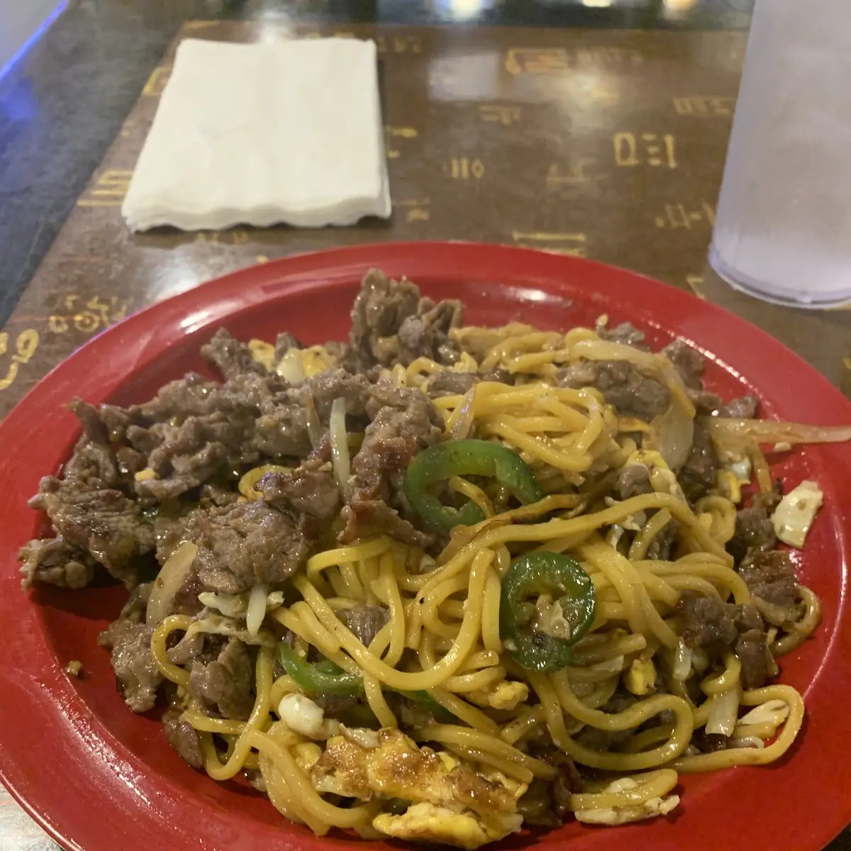 Stir-Fried Noodles with Meat