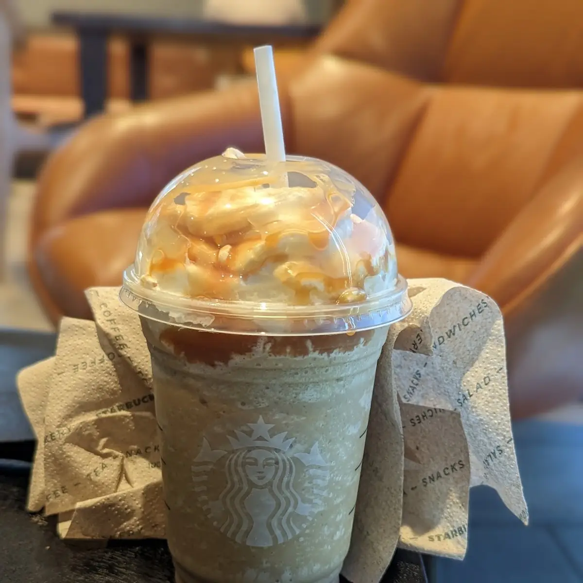 Caramel Crunch Frappuccino