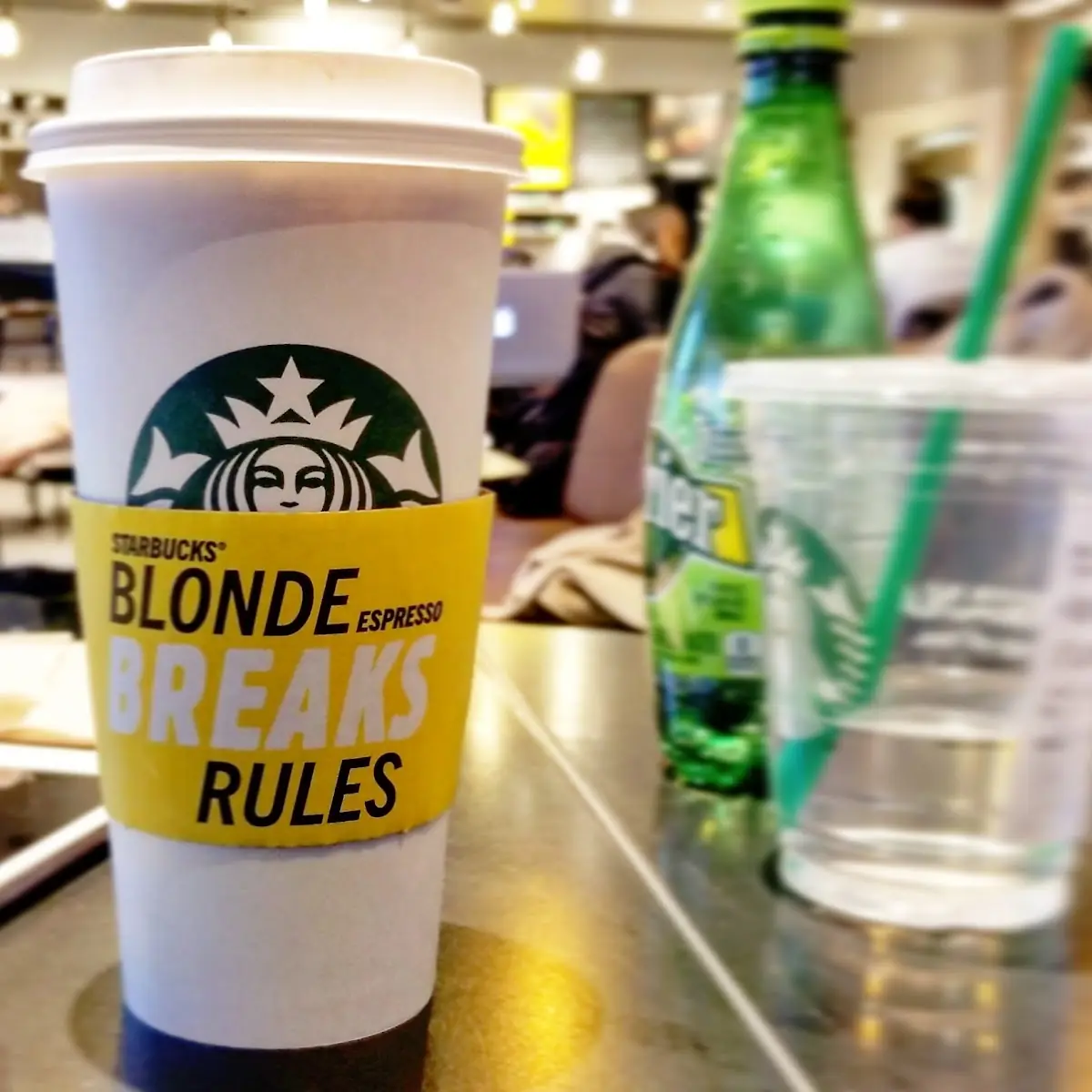Starbucks Blonde Vanilla Latte