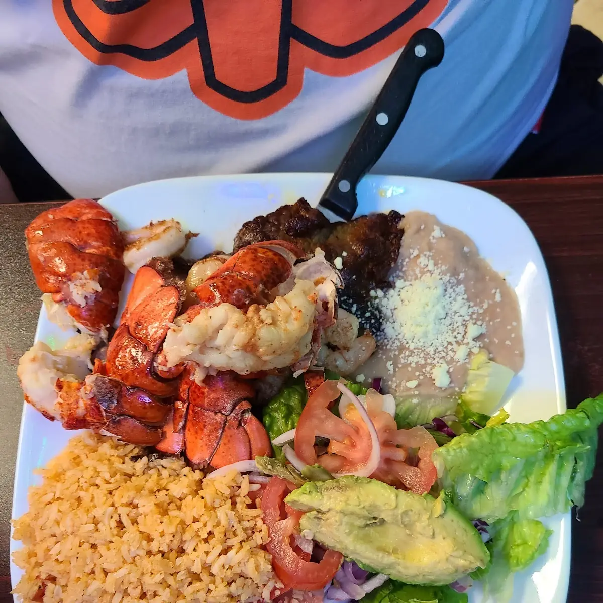 Lobster and Steak