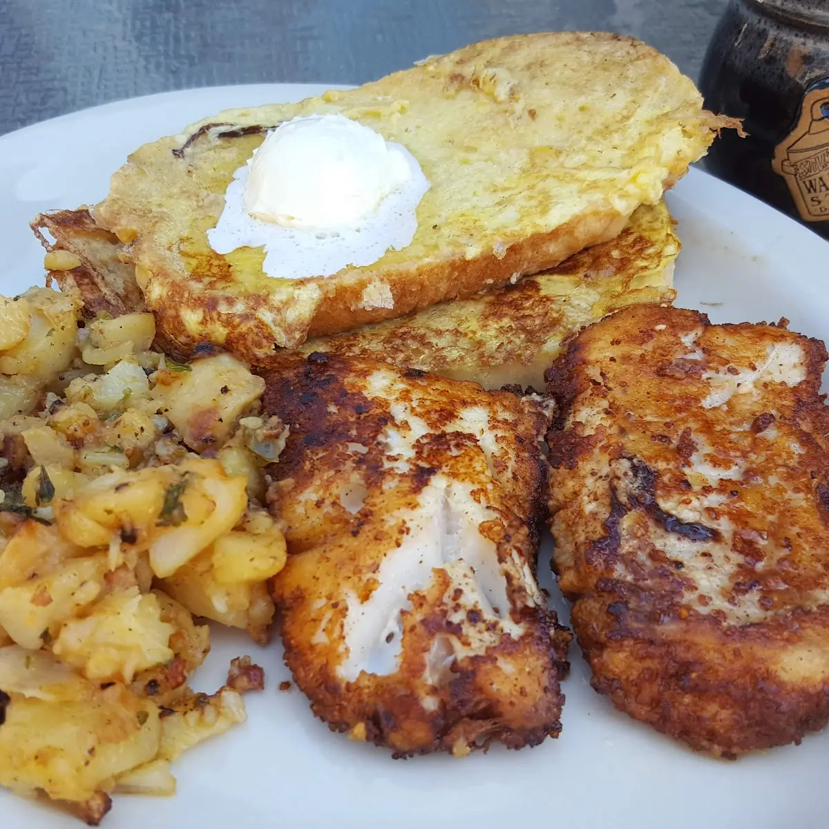 Breakfast Haddock & French Toast