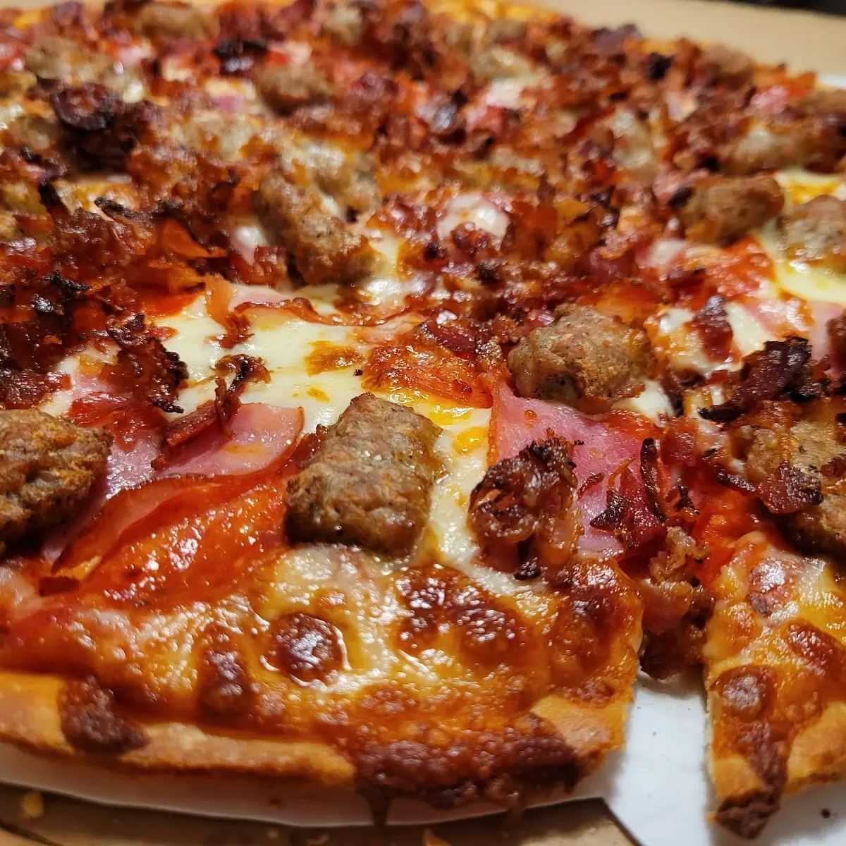Thin Crust Meat Lover's