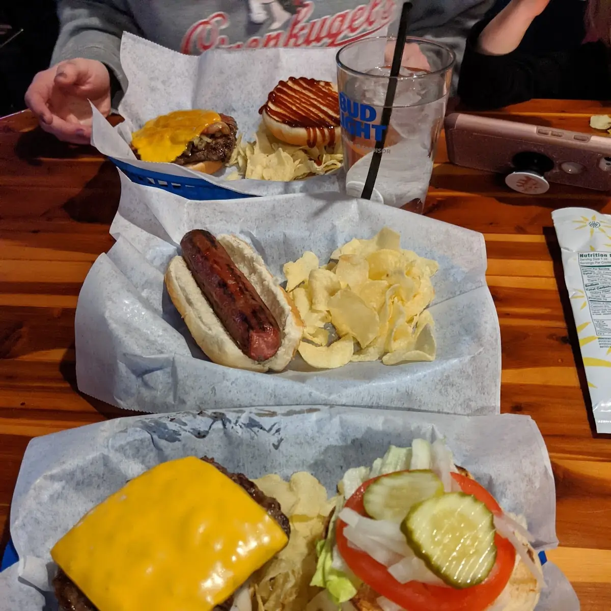 Mort Burger and Hot Dog