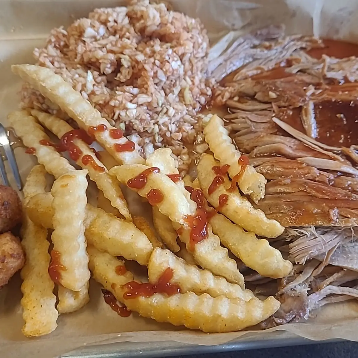 BBQ Sauce Fries
