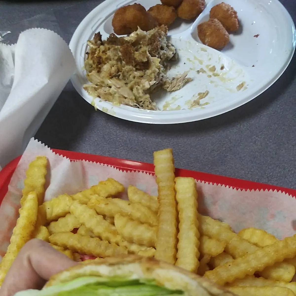 Big Cheese Burger Basket