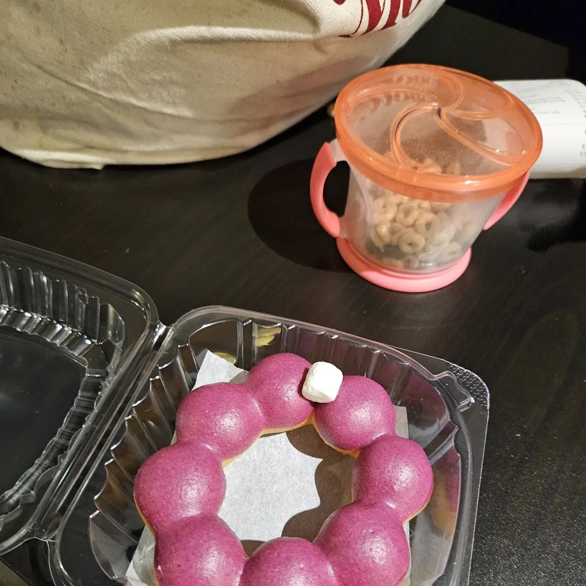 Ube Mochi Donut