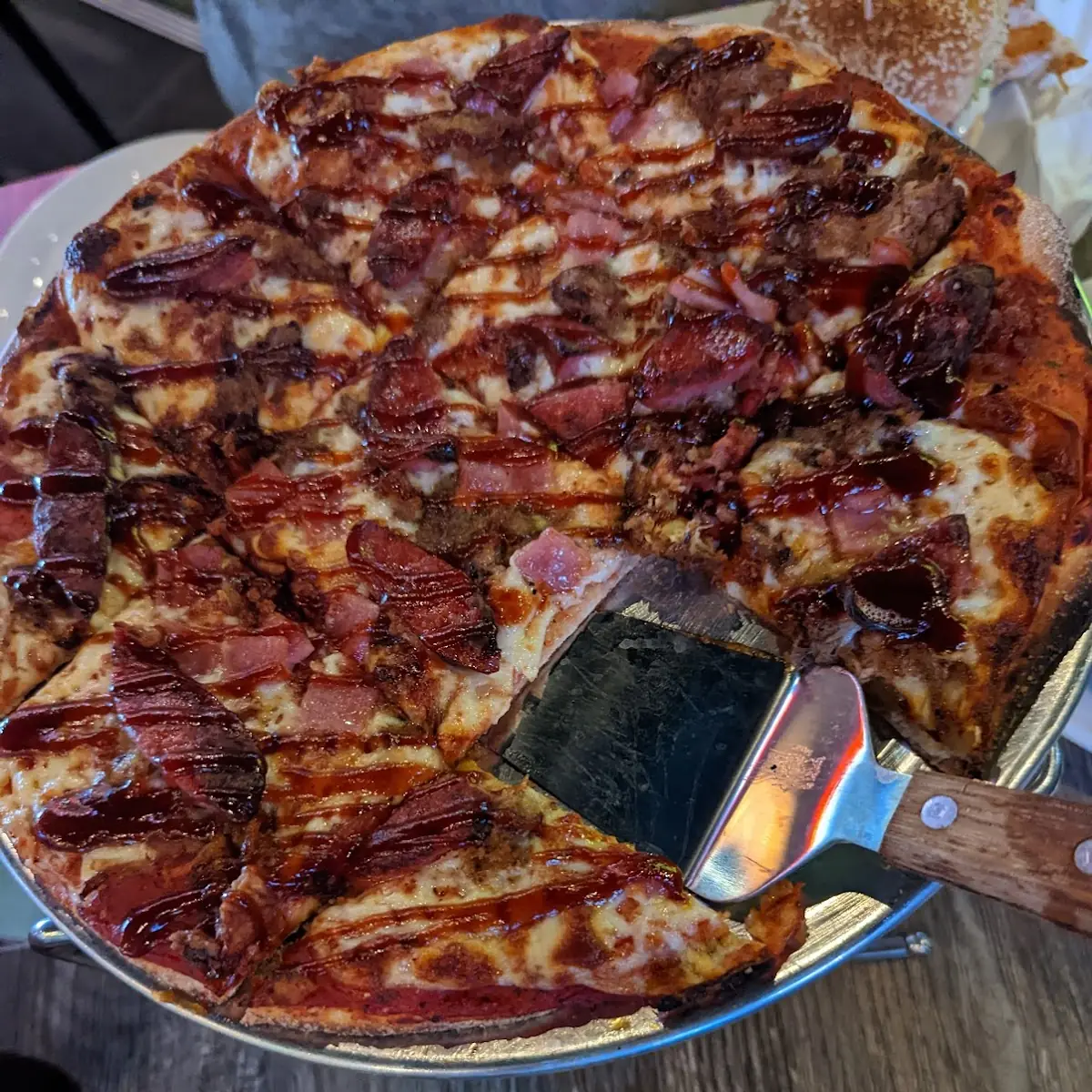 Smokey Meat Pizza