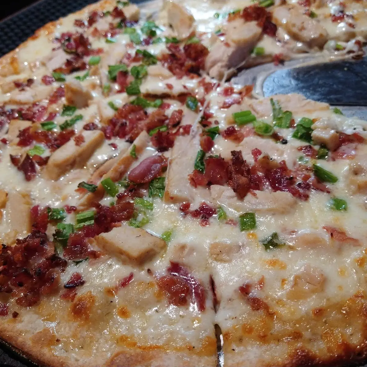 Chicken Bacon Ranch Pizza