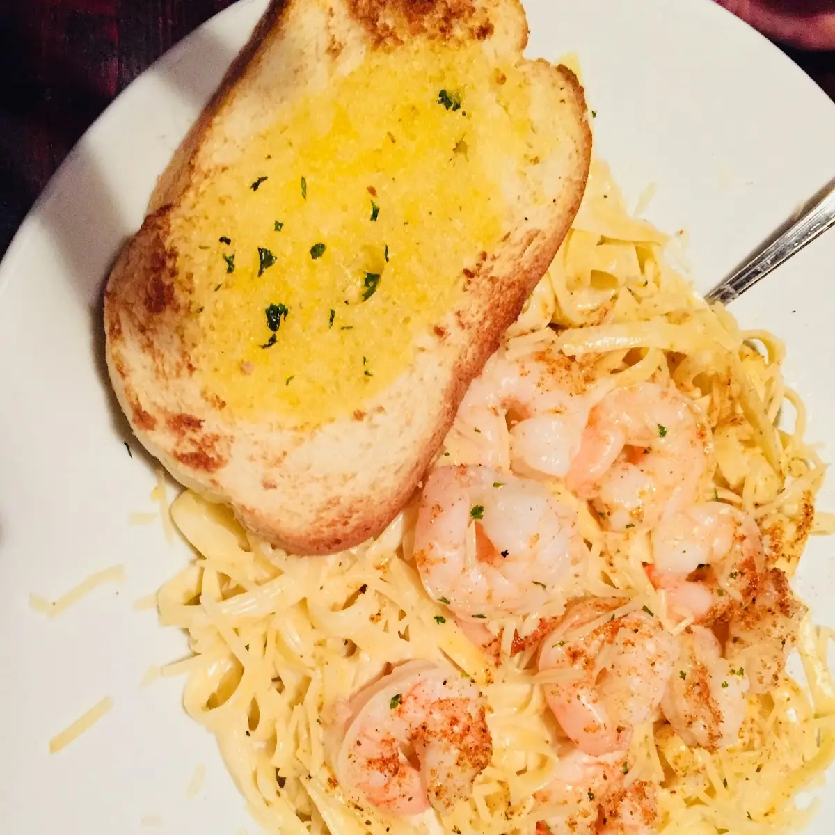 Shrimp Alfredo