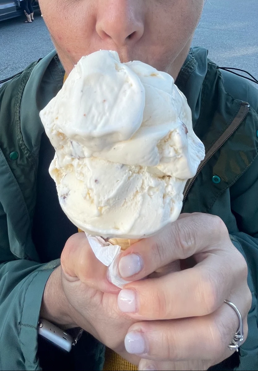 Salted Caramel Small Cone
