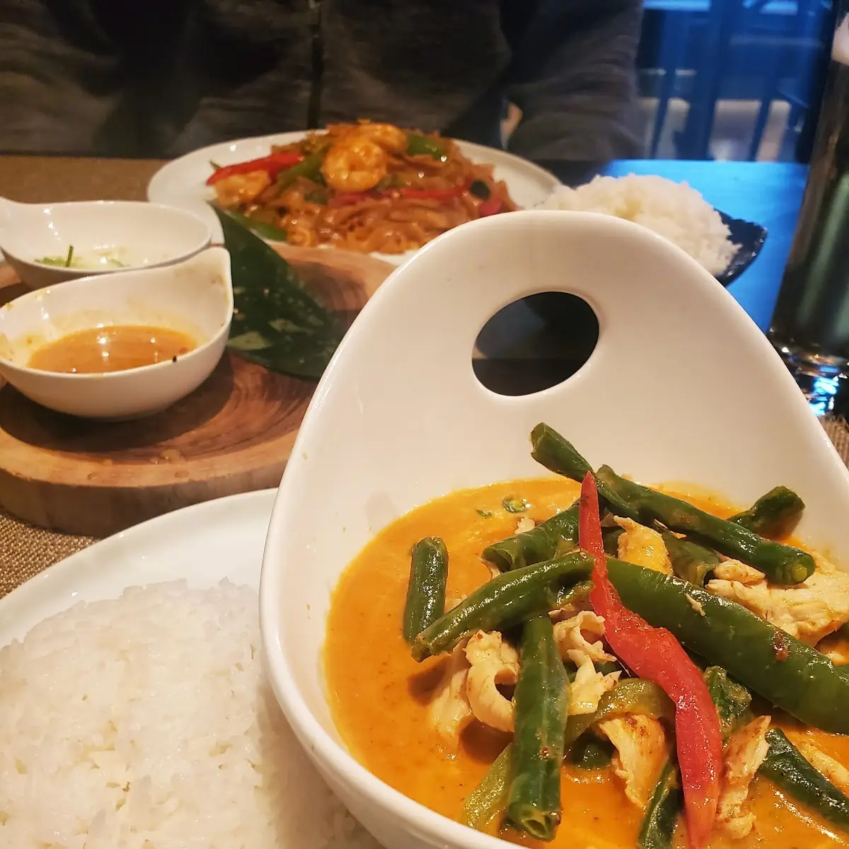 Red Curry with Beef and Jasmine Rice