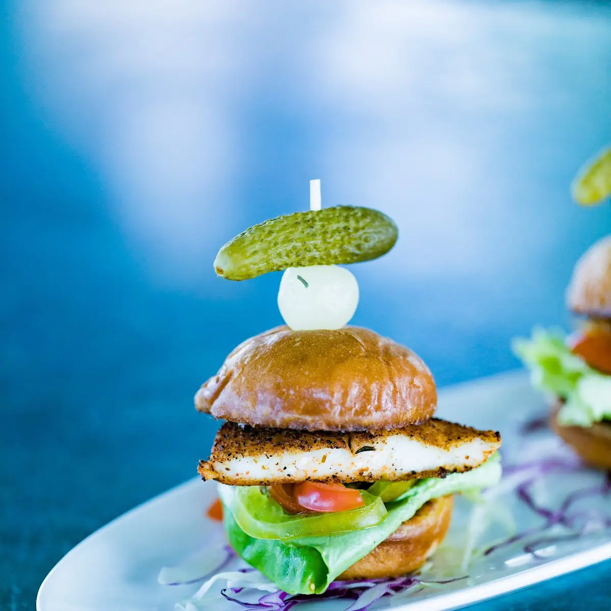 Crispy Fried Fish Sliders