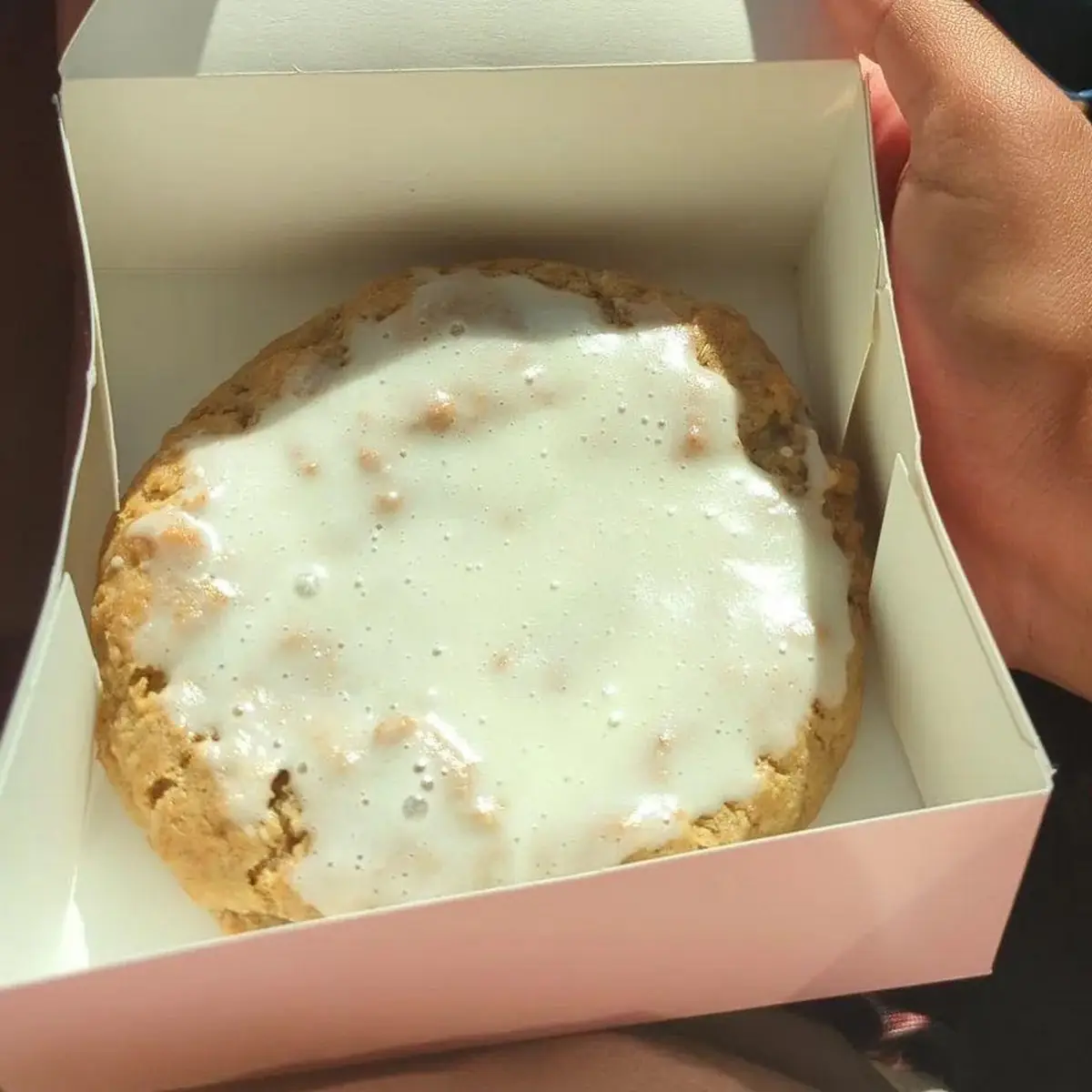 Iced Oatmeal Cookie