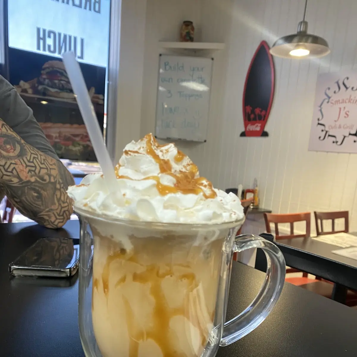 Signature Iced Caramel Latte