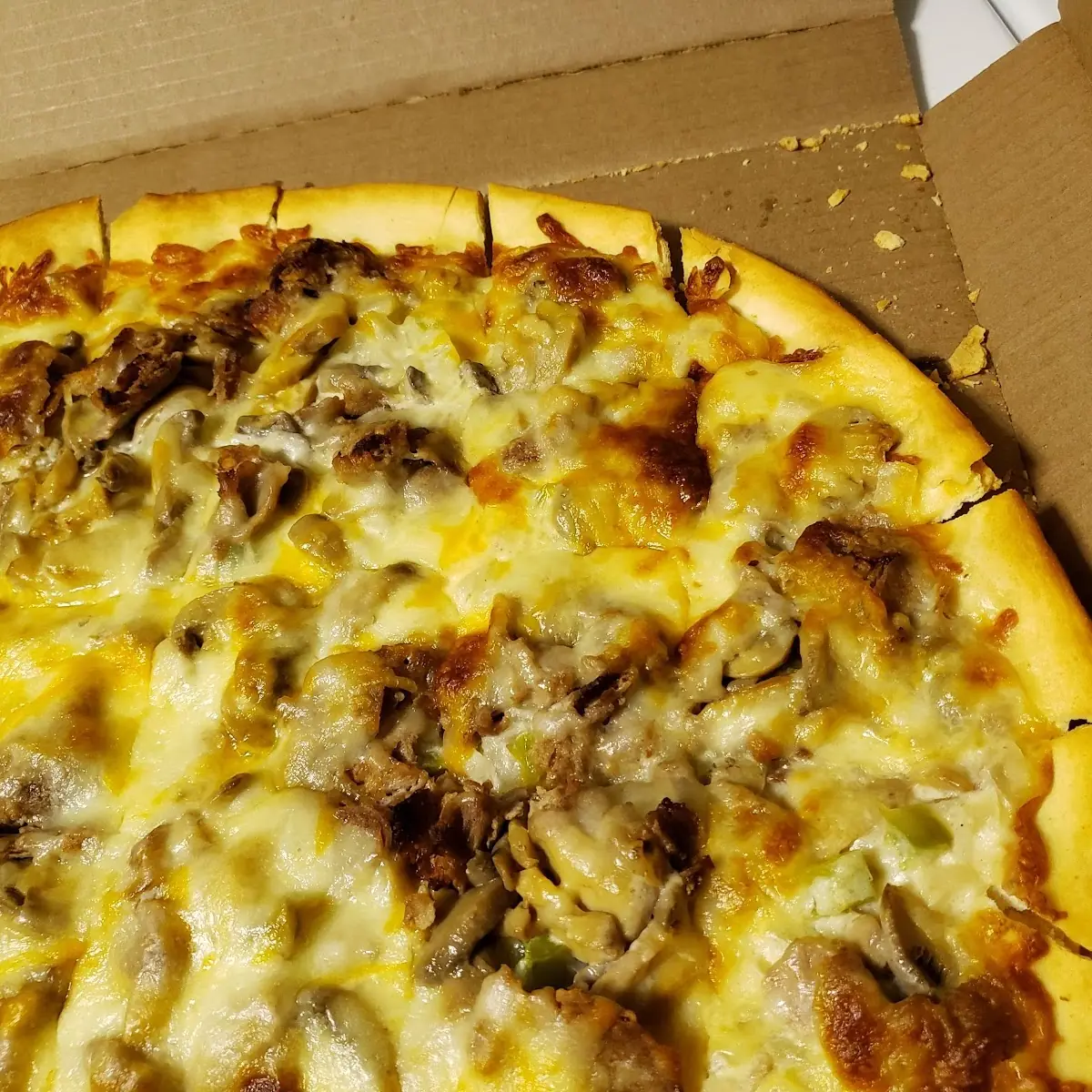 Philly Cheese Steak Pizza