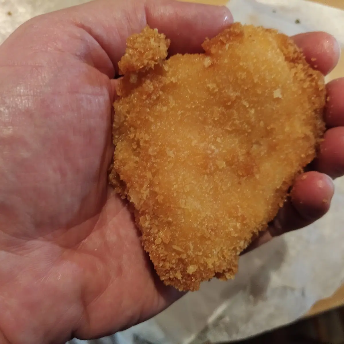 Deep Fried Breaded Tuna Filet