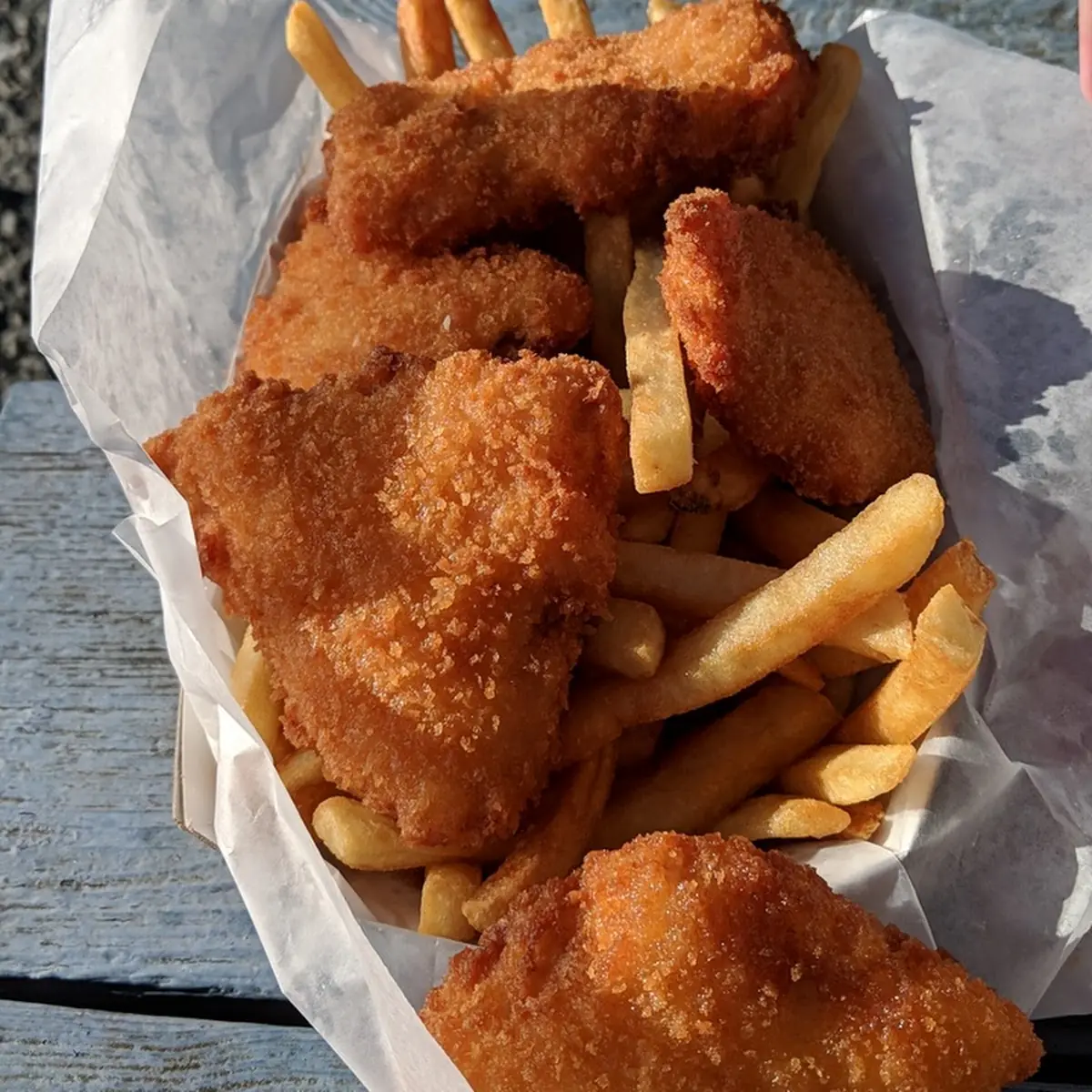 Small Tuna Fish & Chips