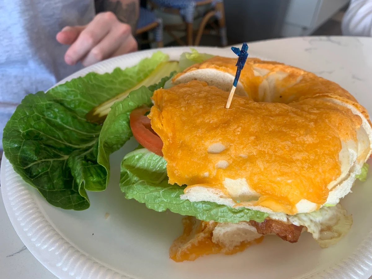 Asiago Cheese Bagel