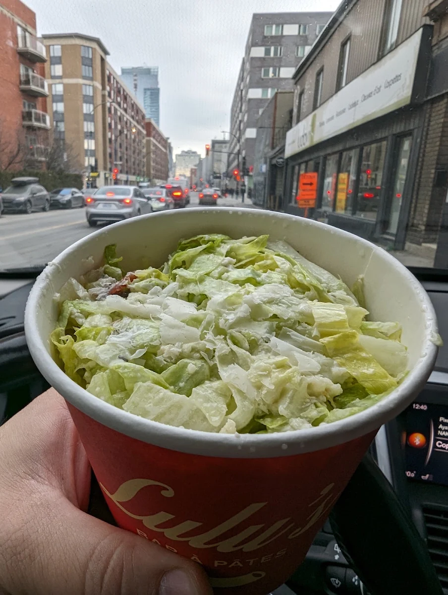 Salad Bacon Parmesan