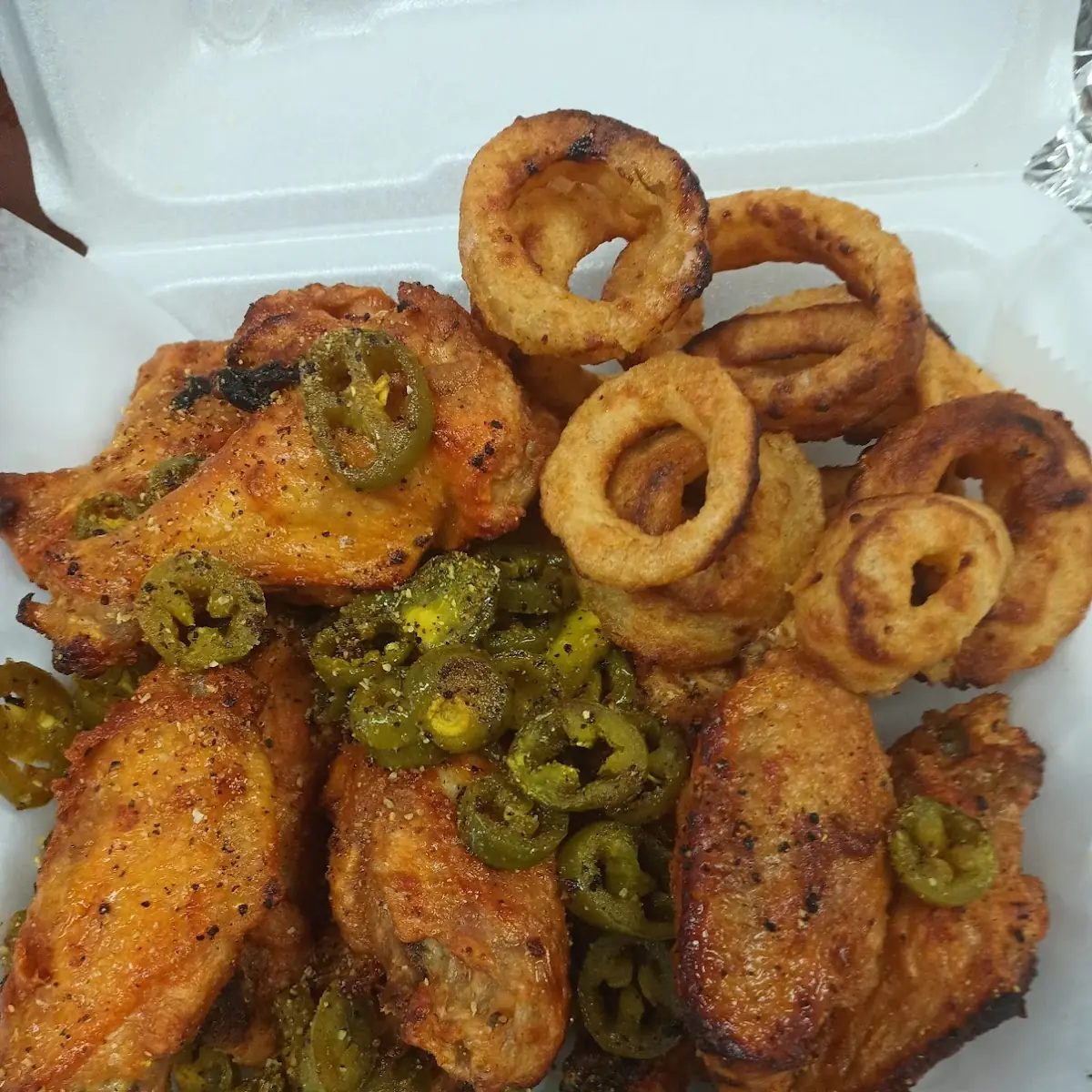 Lemon Pepper Jalapeno Wings