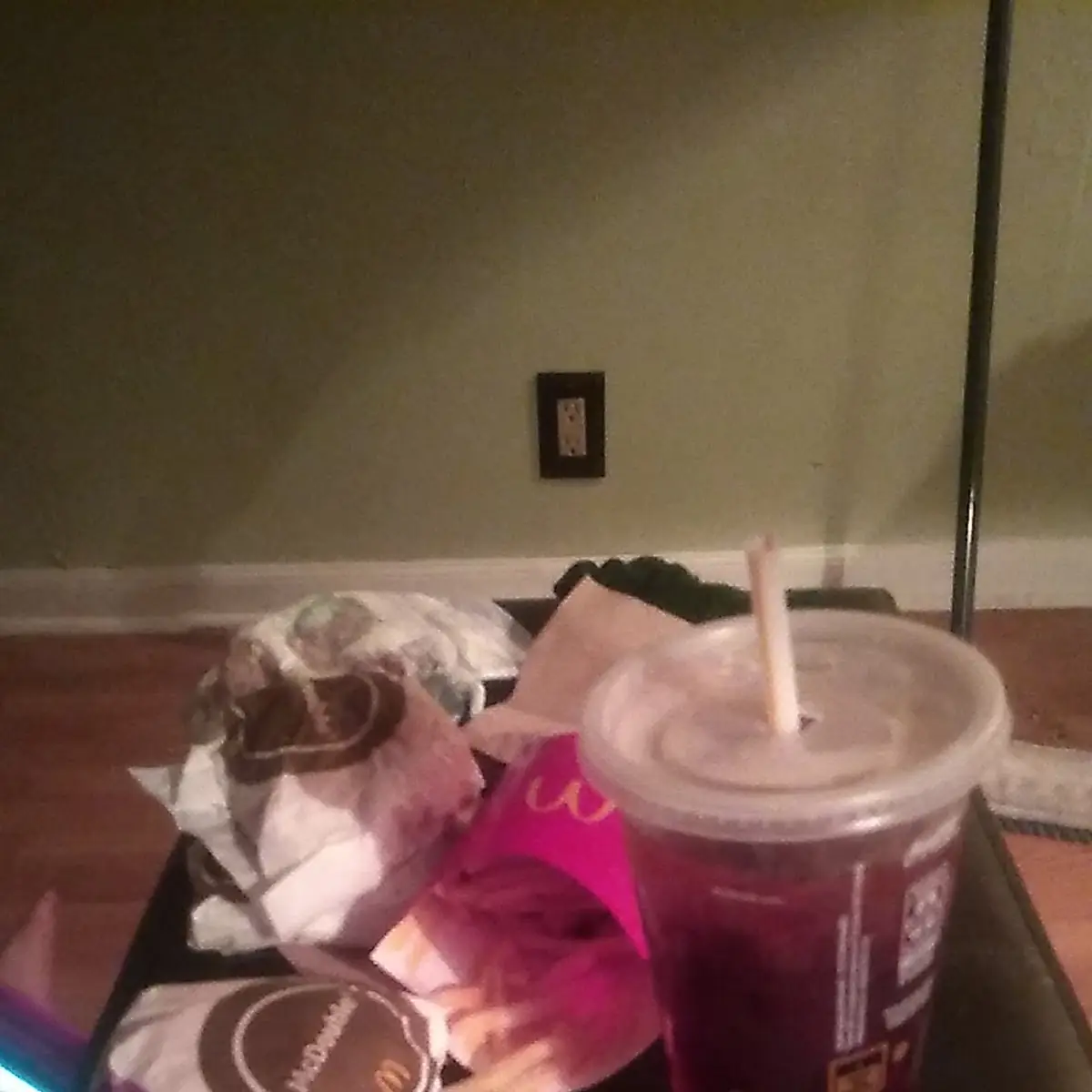 4 Mcdoubles with Cheese Fries