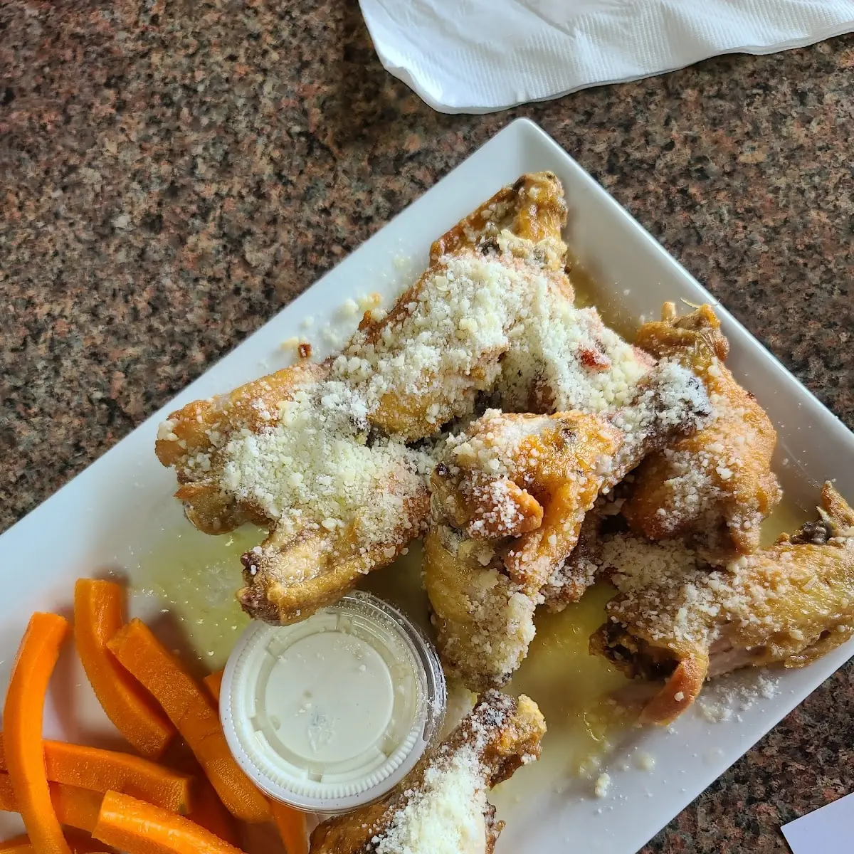 Garlic Parmesan Chicken Wings