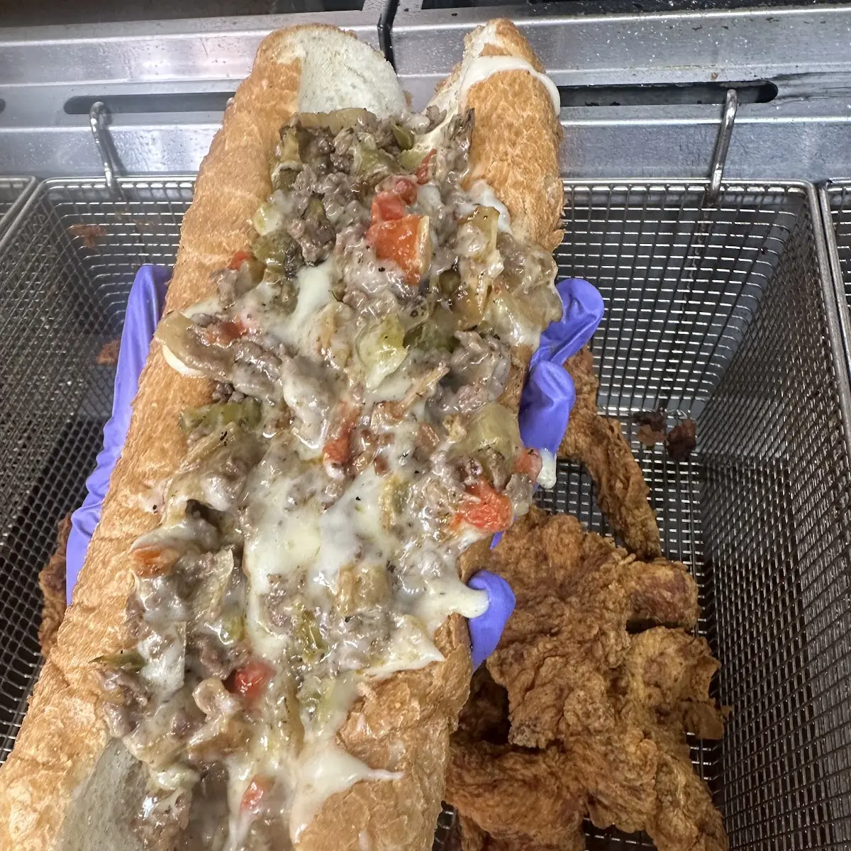 Philly Cheesesteak Sandwich