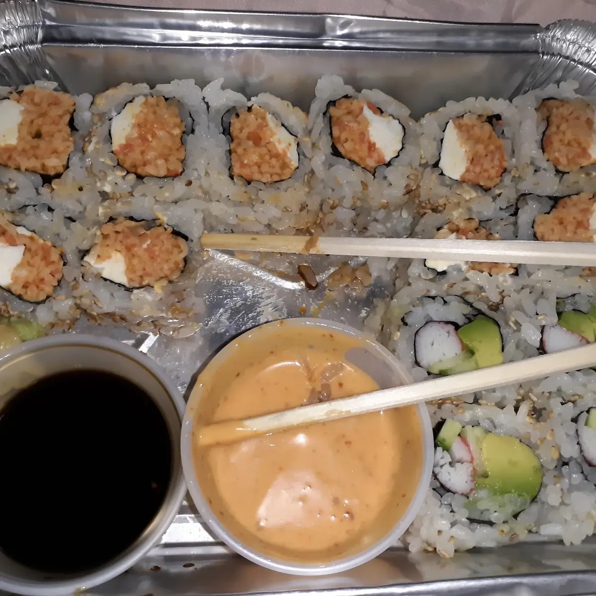 Spicy Crab Roll California Roll