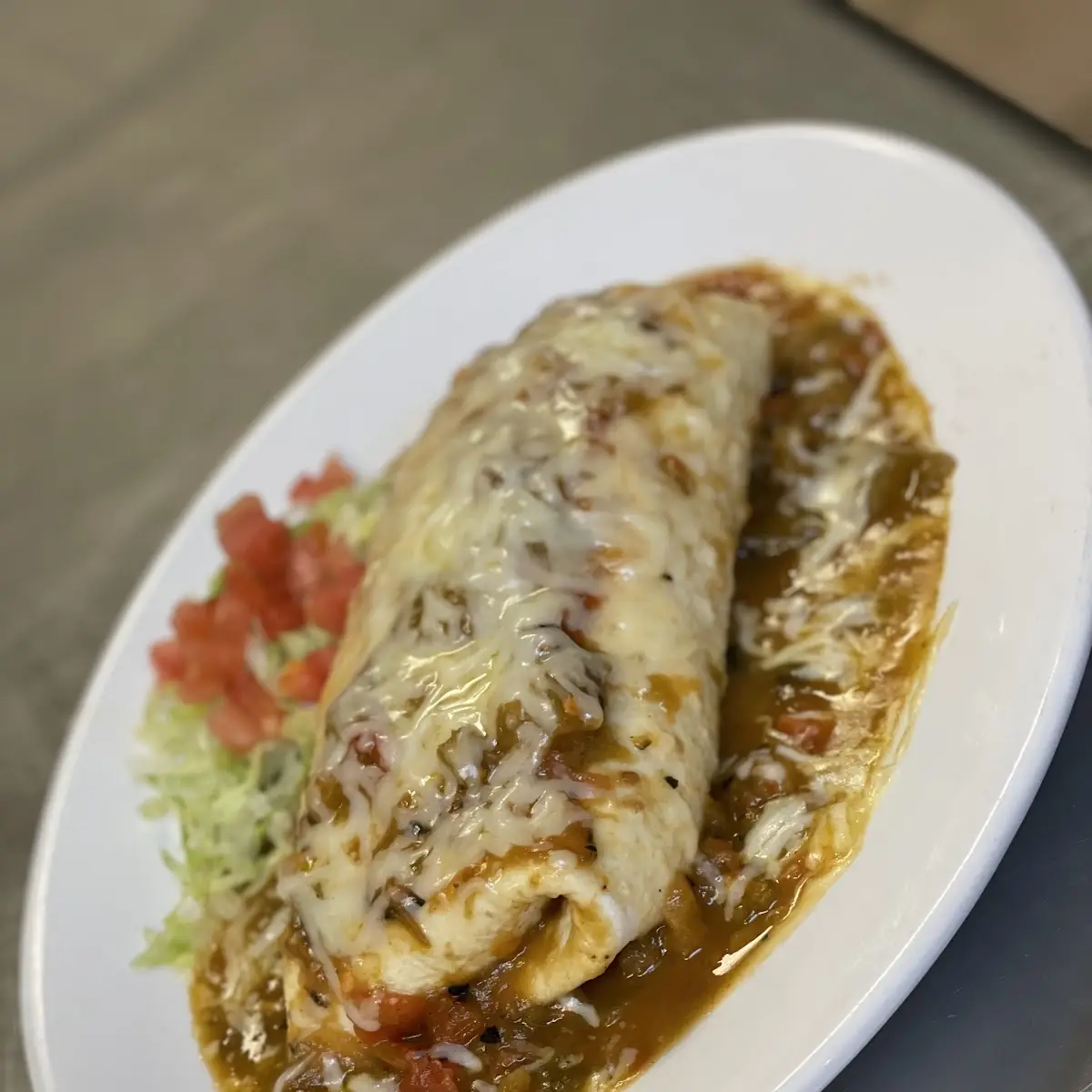 Smothered Breakfast Burrito