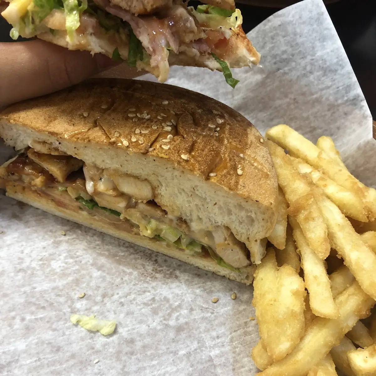 Shredded Chicken Sandwich