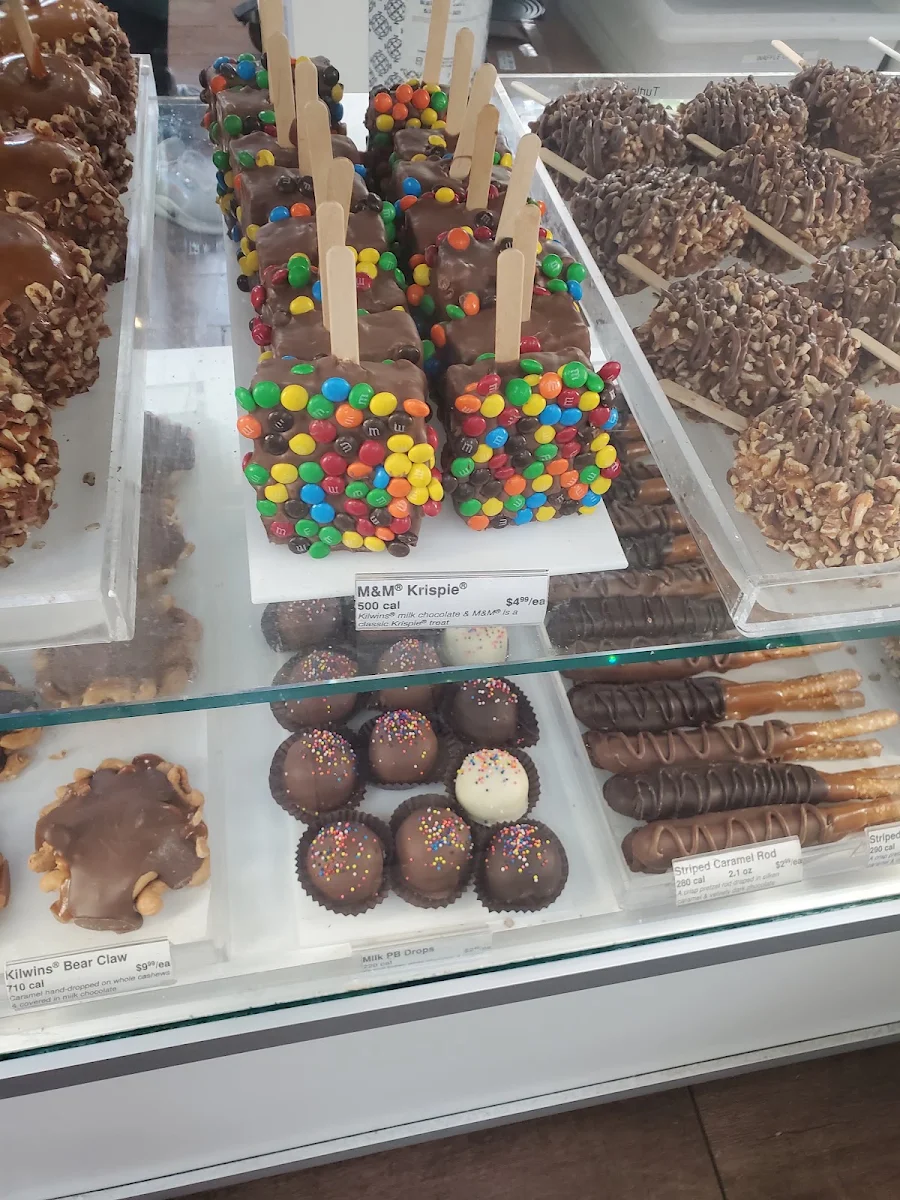 M&M Rice Crispy Treats