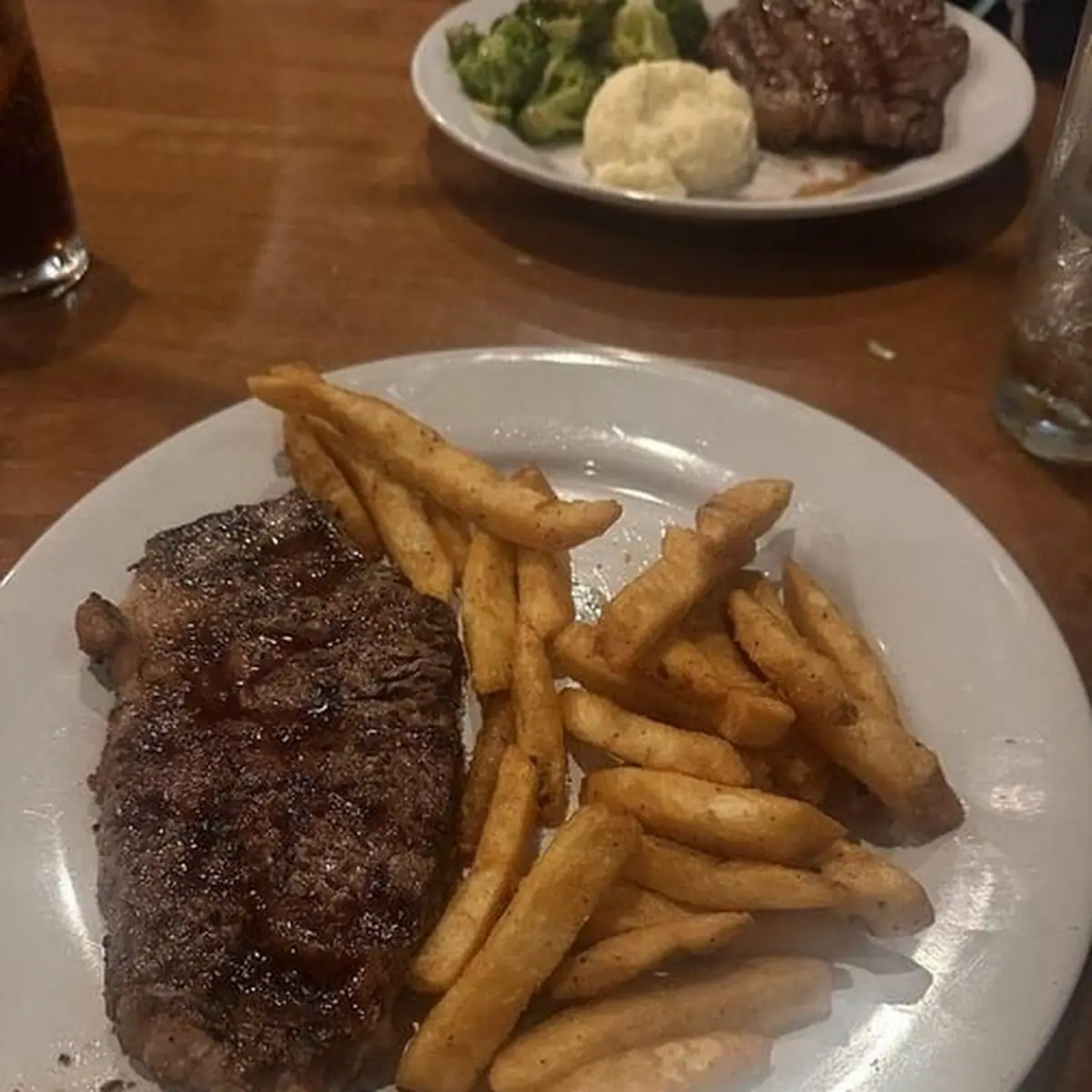 10 Oz Sirloin with Baked Potato