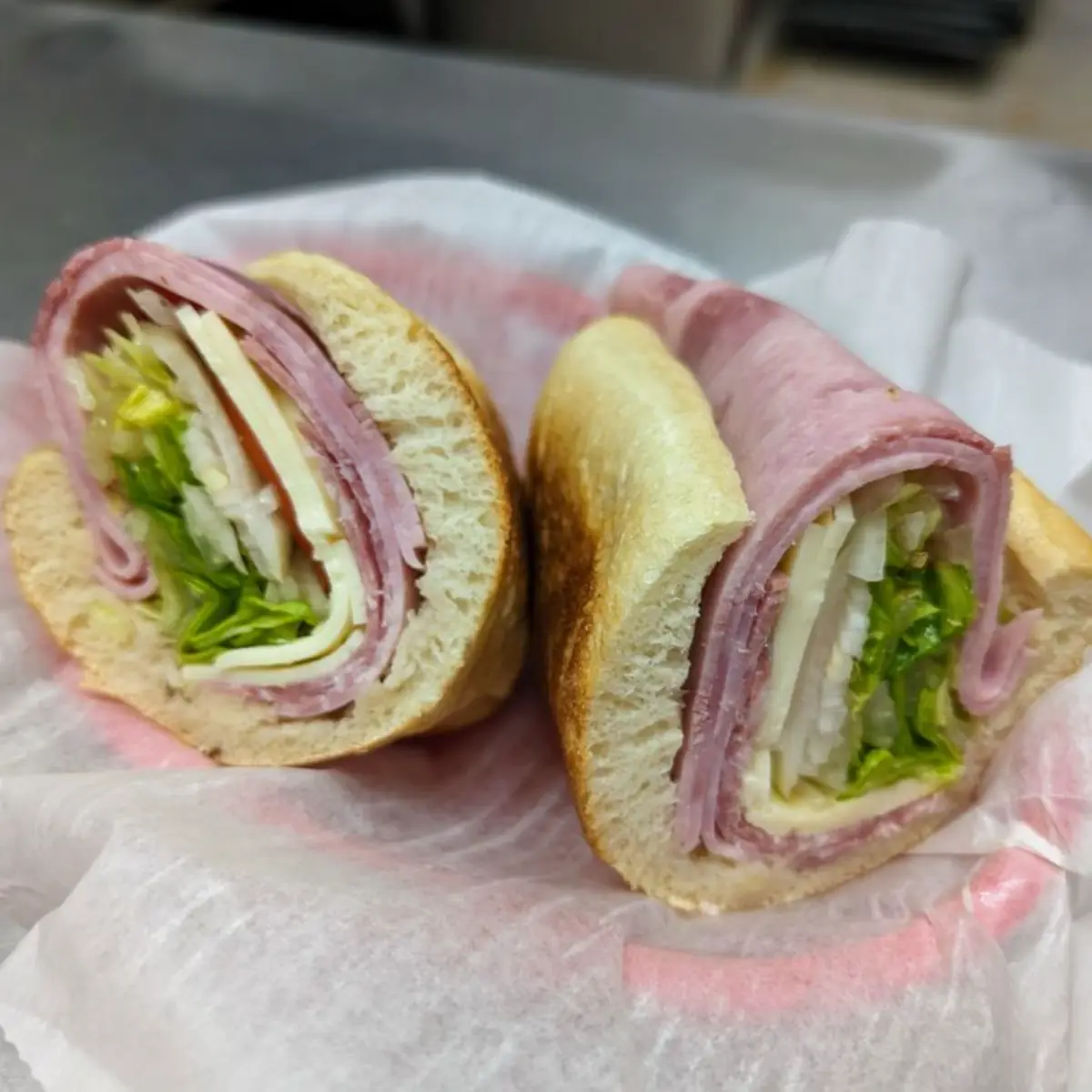 Italian Sub with Oil and Vinegar