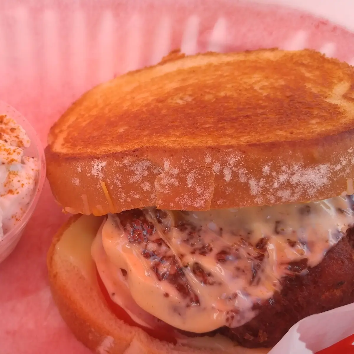 Crabcake Patty Melt