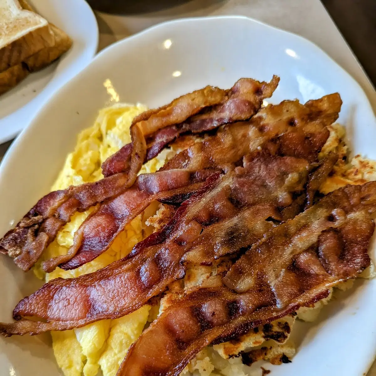 Scrambled Eggs and Bacon