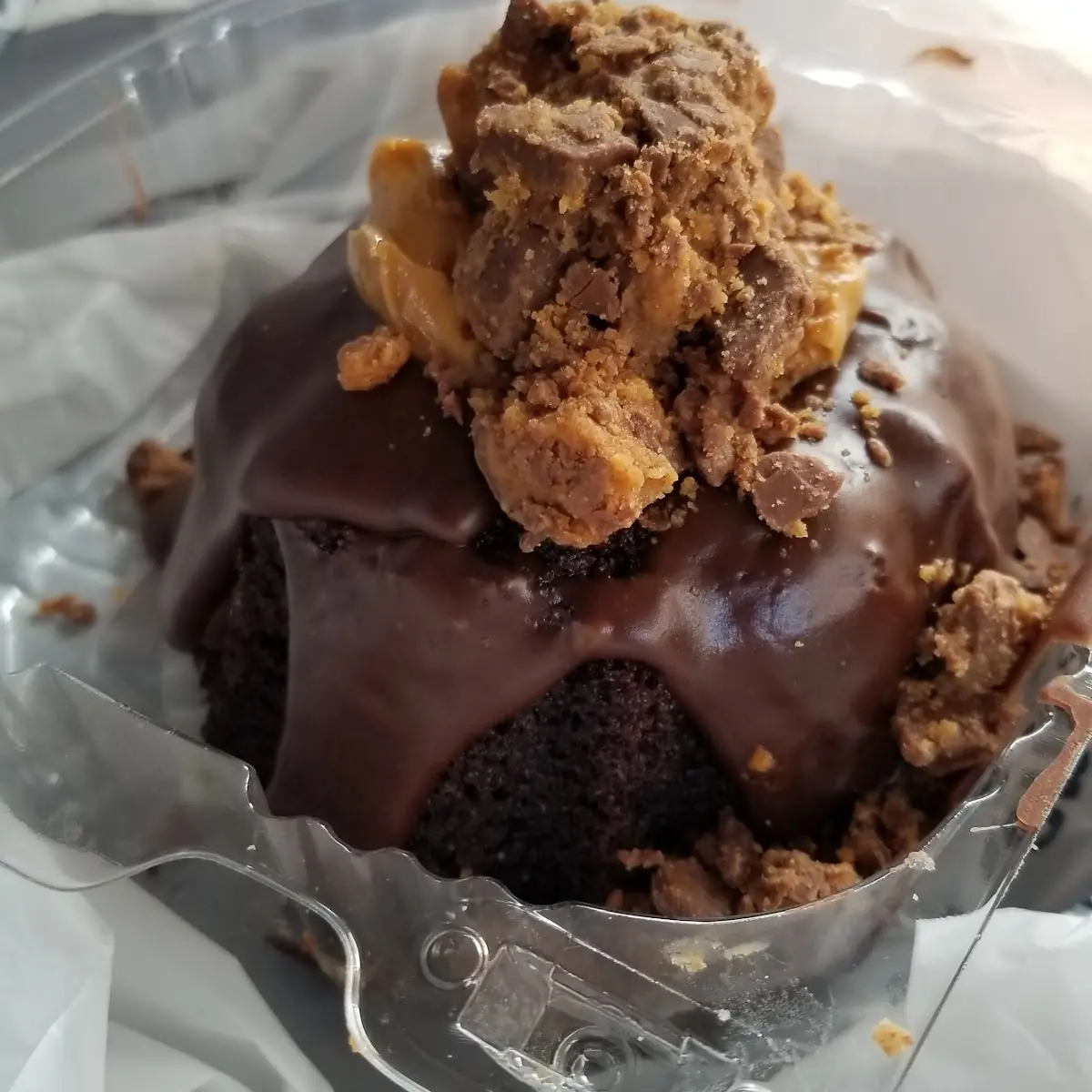Reese's Peanut Butter Cup Baby Bundt