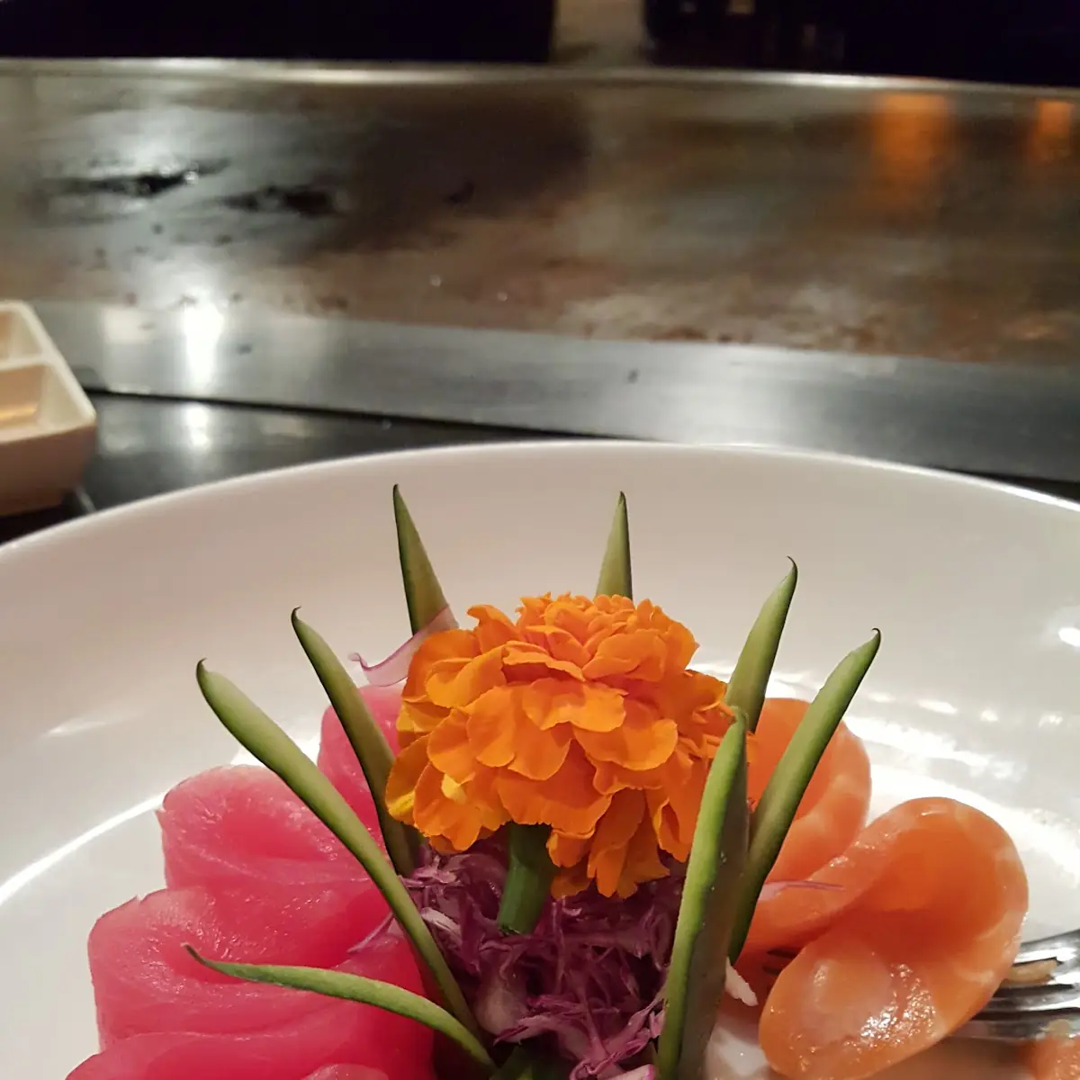 Salmon and Tuna Sashimi