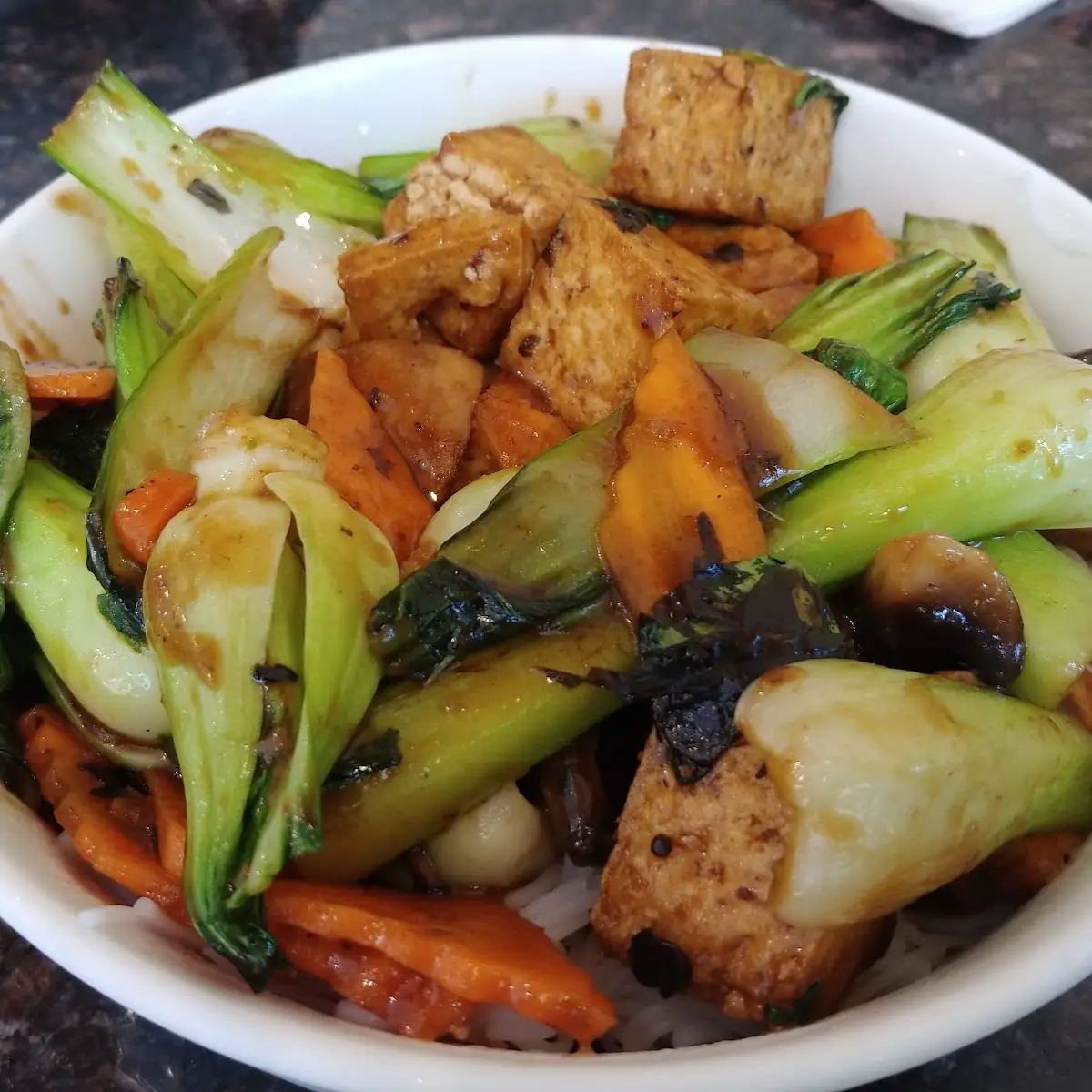Fried Tofu with Vegetables